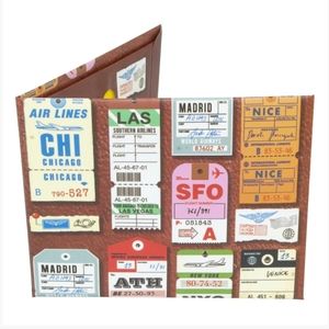 Eco-friendly water resistant paper wallets